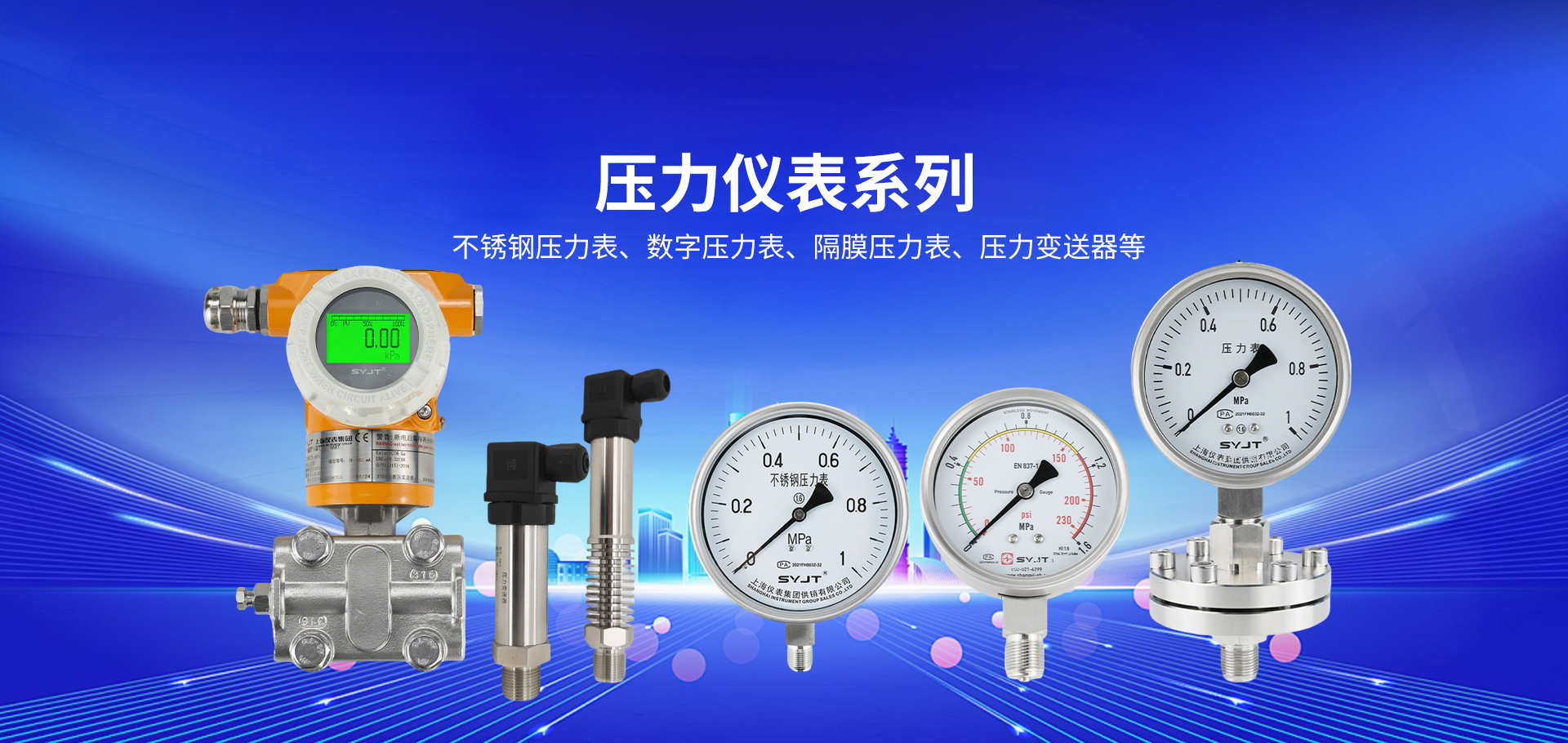 压力仪表系列
